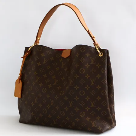 Väska Louis Vuitton Graceful MM, monogram canvas, 41x35x14 cm, datumkod: MI3210, 2020, med dustbag, kartong och påse, pennfläckar på innerfoder, slitage på hörnen undertill