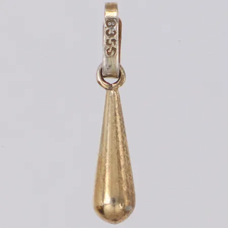 Hänge längd 21,3mm bredd 4,3mm defekt förgylld silver 830/1000 Vikt: 1,1 g