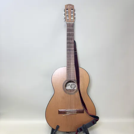 Akustisk gitarr Levin C12, srn: 224, bruksslitage, kantstött, softcase,  Skickas med Bussgods eller PostNord