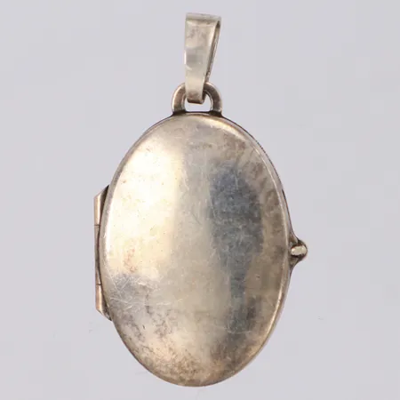 Medaljong, längd 32mm, 835/1000 silver  Vikt: 6 g