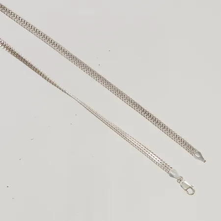 Kedja 42cm bredd:3,8mm Silver S925/1000 10,2g.