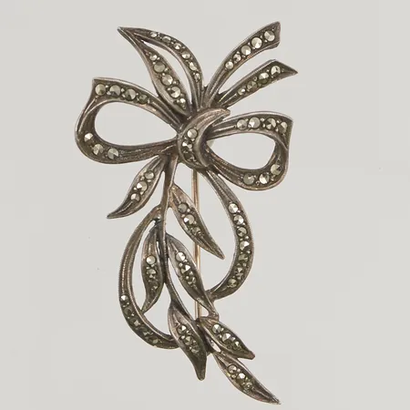 Brosch med markasiter 55mm Silver S830/1000 8,3g.