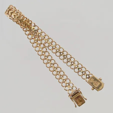 Armband Fiskben 17cm, 18K 9,9g.
