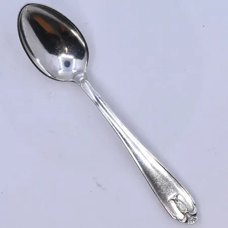5 skedar modell Vasa längd 11 cm, silver 830/1000. Vikt: 56,3 g