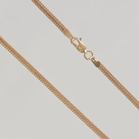 Kedja Rävsvans 42cm bredd:2,8mm GHA 18K 7,8g.