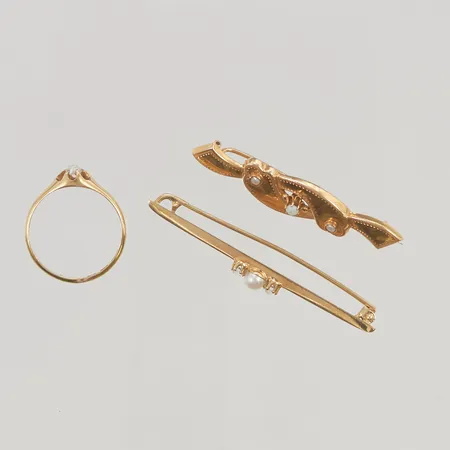 Diverse guld 18K 5,9g.