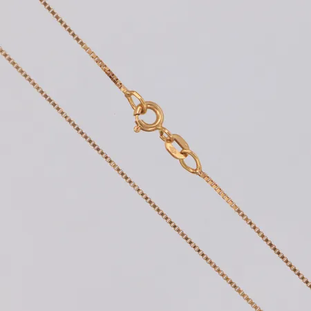 Kedja Venezia längd 45,5cm bredd 0,9mm 18K Vikt: 2,6 g