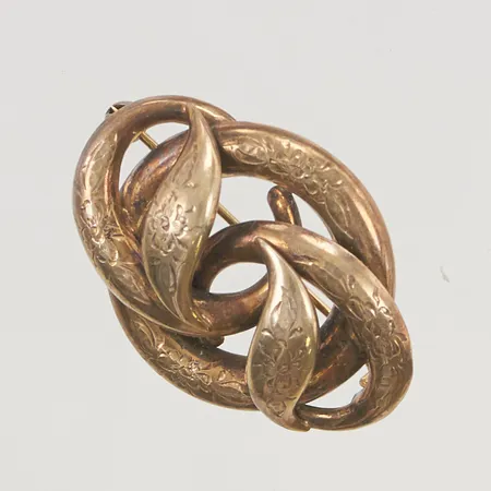 Brosch, Silver 30x40mm Silver S830/1000 6,3g.