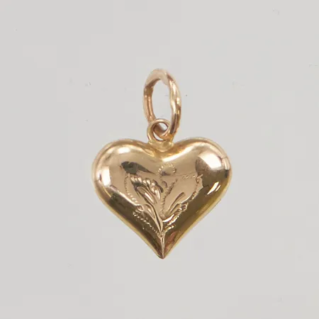 Hänge Hjärta 18K 10x10mm, 18K 0,7g.