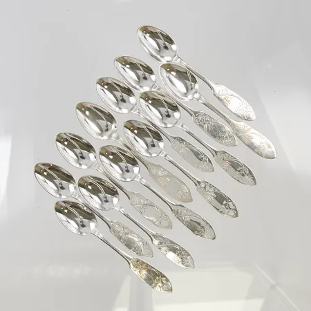 Skedar 12st Tornedal 12cm silver S830/1000 174,8g.