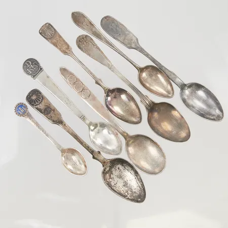 Kaffeskedar 8st Silver S830/1000 120,3g.