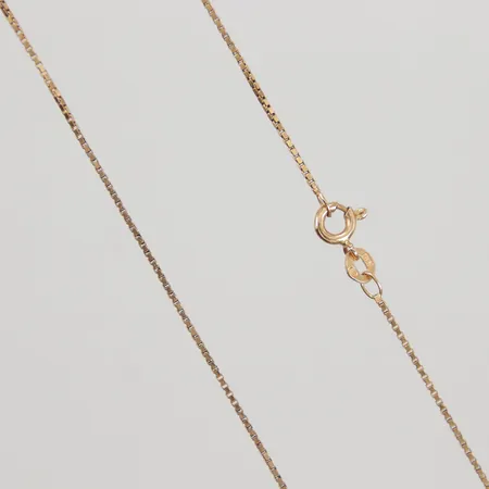 Kedja Venezia 50,5cm bredd 1mm, 18K, Vikt: 3,9 g