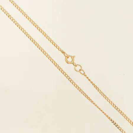 Halskedja Pansar längd 56,5cm, bredd 2mm, 18K, 7,1g Vikt: 7,1 g