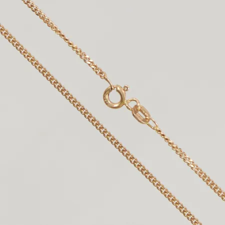 Kedja Pansar 60cm bredd:1,6mm 18K 6,1g.