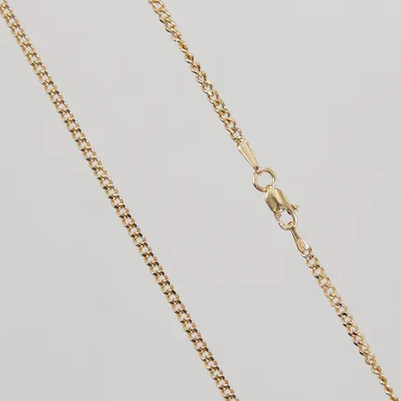 Kedja Pansar 55,5cm bredd 2,1mm, ihålig, 14K, Vikt: 3,4 g
