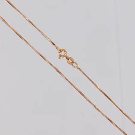 Kedja Venezia längd 38cm bredd 1,0mm Balestra 18K Vikt: 2,6 g