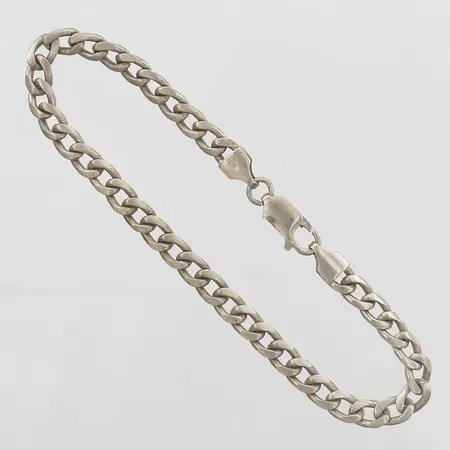 Armband Pansar längd 20cm, bredd 5mm, silver 925/1000 Vikt: 10,6 g