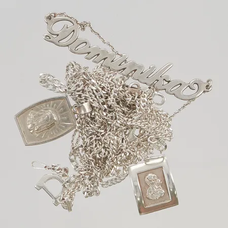 Diverse silversmycken S925/1000 19,9g.