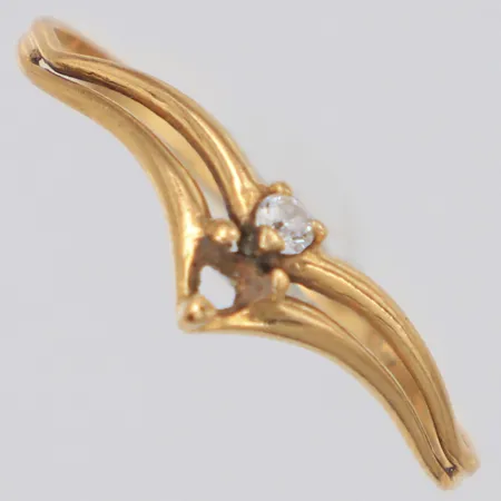 Ring defekt, 18K Vikt: 0,9 g