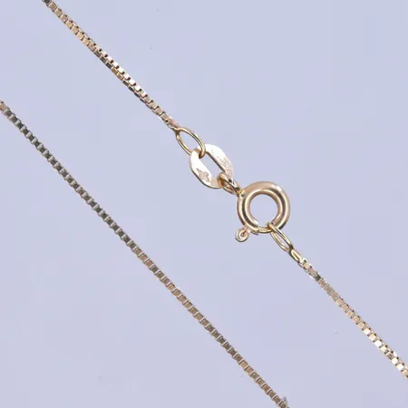 Kedja Venezia längd 45 cm, bredd 1 mm 18K. Vikt: 2,2 g