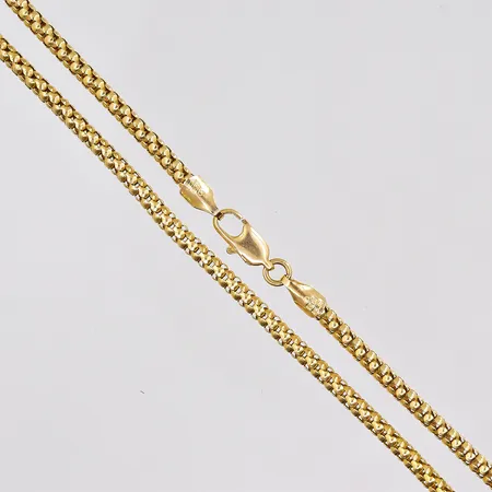 Kedja längd 45,5cm bredd 2,6mm 14K Vikt: 6,9 g