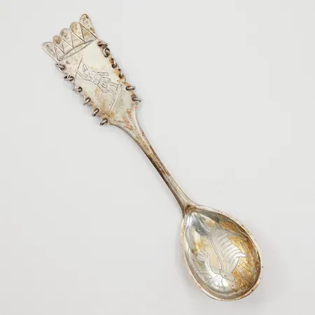 Såsslev modell Hansa, 18cm, Hallbergs 1951, silver Vikt: 55,5 g
