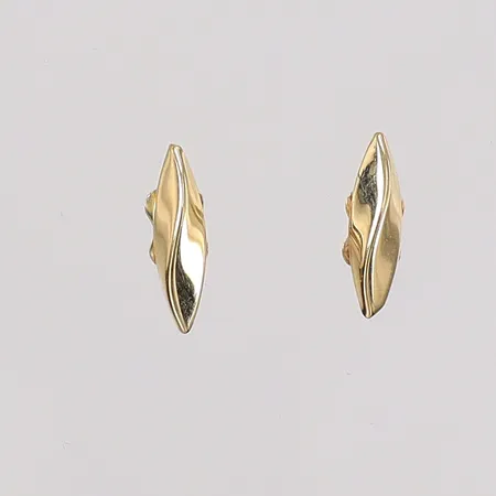 Örhängen höjd ca 12,6mm, bredd 3,5mm, GHA. 18K Vikt: 0,7 g