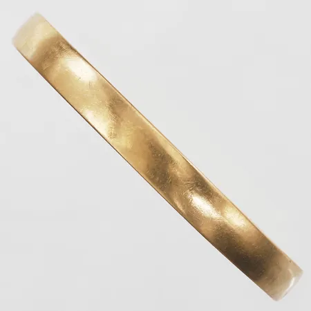 Armring innermått Ø65mm, bredd 7mm, Pettersson Guldverkstad Sture år 1976, repor, 18K  Vikt: 38,6 g