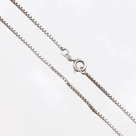 Kedja Venezia, längd:39cm, bredd:1,4mm, 925/1000 silver. Vikt: 4,7 g