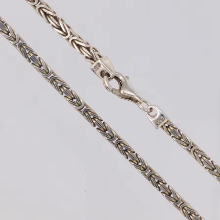 Kedja Kejsar längd ca 60,5cm bredd 3,2mm silver 925/1000 Vikt: 36,3 g