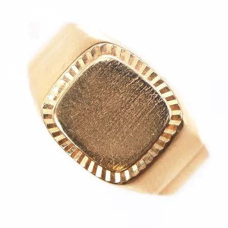 Klackring, stl:18, bredd:3,4-11,3mm, 18K Vikt: 5,1 g