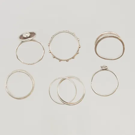 Ringar Silver skador finns S925/1000 26,6g Vikt: 26,6 g