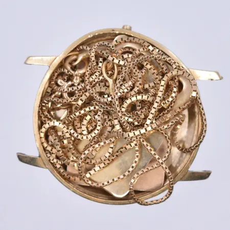 Diverse guld, 18K. Vikt: 20,5 g