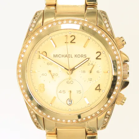 Damur Michael Kors MK-5166, boett Ø40mm omkrets handleden 16cm. behov av batteribyte.  Skickas med paket.