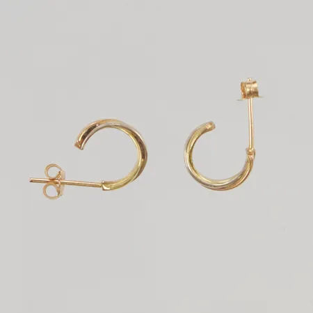 Örhängen 10mm 18K 1,9g.