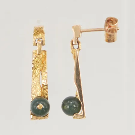 Örhängen ett par 2,4cm 14K 3,8g.
