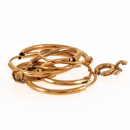 Diverse defekt guld 18K 1,9g. 
