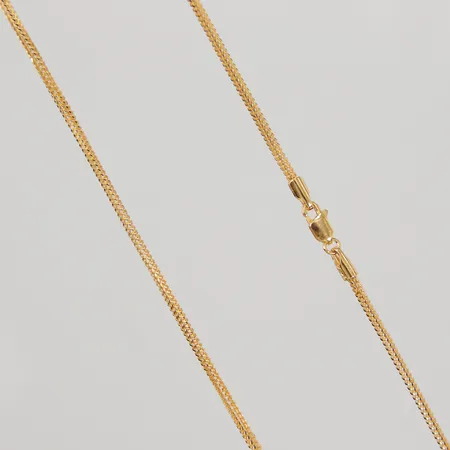 Kedja ormlänk 46cm, bredd 1,6mm, 21K Vikt: 4,9 g