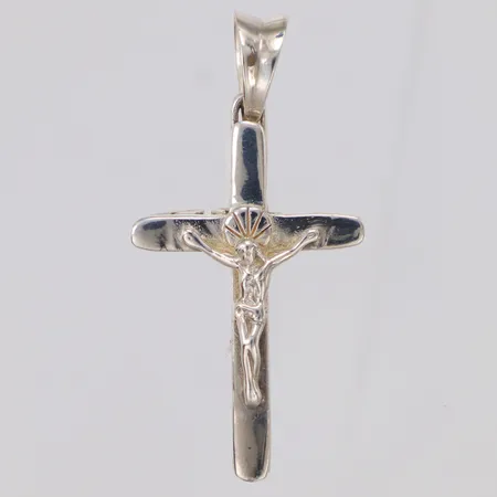 Hänge Krucifix längd 51,2mm, bredd24,9mm silver 925/1000 Vikt: 10,3 g