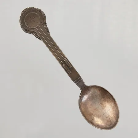 Dopsked 14,5cm med gravyr silver 830/1000 Vikt: 28,1 g