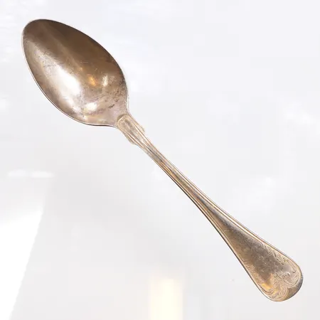 Matsked, längd:18cm, 830/1000 silver. Vikt: 41 g