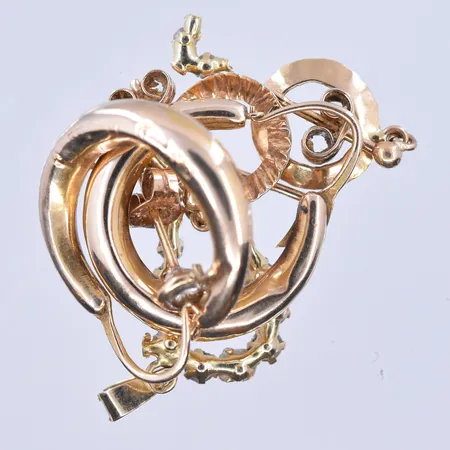 Diverse defekt guld, 18K. Vikt: 3,9 g