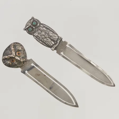 Bokmärken 2st 7,5-8,5cm Silver S830/1000 8,6g.
