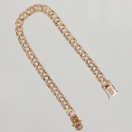Armband Bismarck 19cm, bredd 6mm, 18K Vikt: 14,8 g