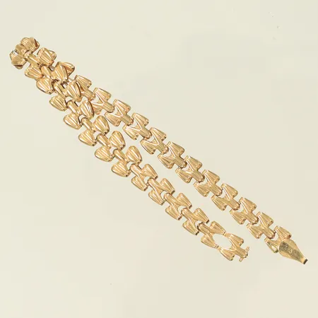 Armband defekt, gått av i länk/saknar lås, 14K, 2,3g Vikt: 2,3 g