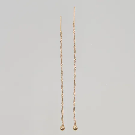 Örhängen 7,5cm 18K 0,6g.