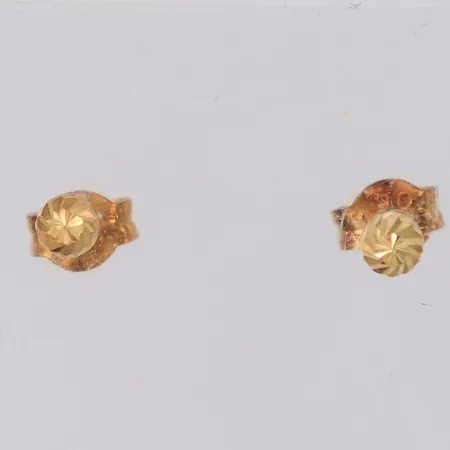 Örhängen Ø3,1mm 18K Vikt: 0,5 g