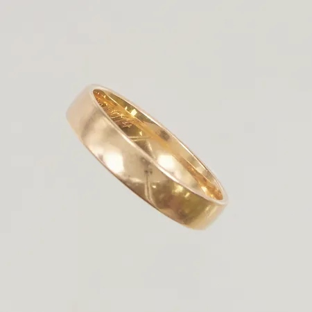 Ring graverad stl 21¼ bredd:5,0mm 18K, 7,0g.