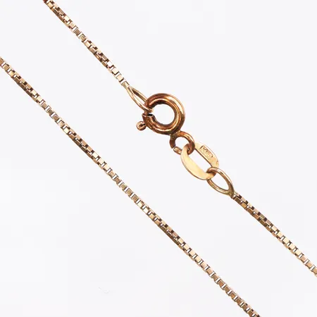 Kedja Venezia, längd:41cm, bredd:0,8mm, 18K Vikt: 2,1 g