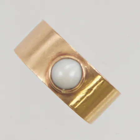 Ring stl18, bredd:7,5mm18K 4,2g.